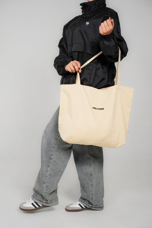 Palitree Large organic tote bag